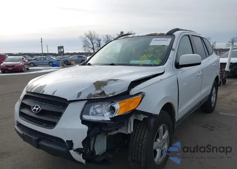 2008 Hyundai Santa Fe Gls from USA, damaged, VIN 5NMSG13D58H149878